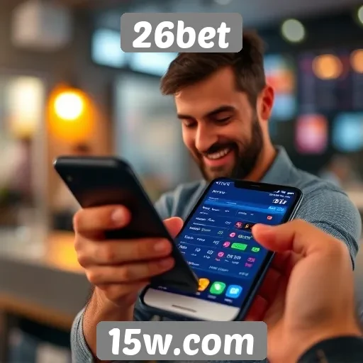 Experiência do usuário no 26bet em dispositivos móveis