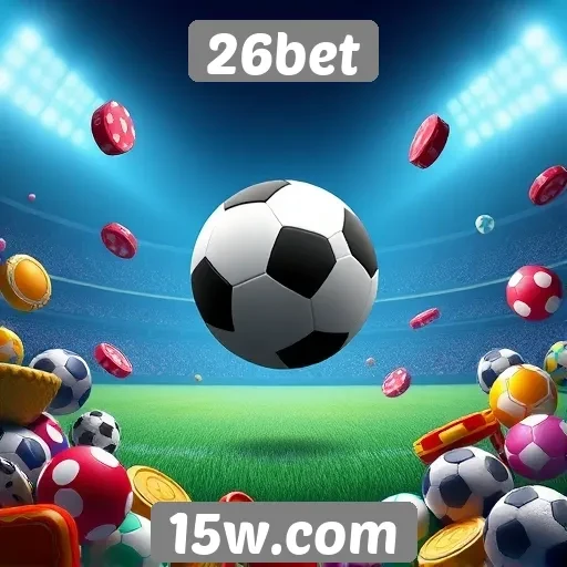Variedade de jogos disponíveis no 26bet